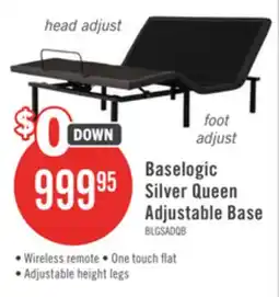 The Brick Baselogic Silver Queen Adjustable Base offer