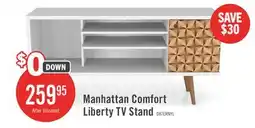 The Brick Manhattan Comfort Liberty 53.14 Mid-Century Modern TV Stand offer