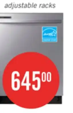 The Brick Samsung 24 53 dBA Built-In Top-Control Dishwasher with Hybrid Tub - DW80CG4021SRAA offer
