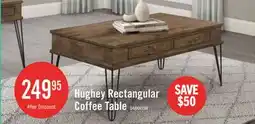 The Brick Hughey Rectangular Coffee Table offer
