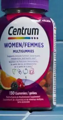 Walmart Centrum Women or Men MultiGummies multivitamins offer