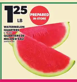 Independent City Market WATERMELON QUARTERS offer