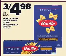 Independent City Market BARILLA PASTA, 340/410 G offer