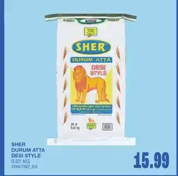 Wholesale Club DURUM ATTA DESI STYLE offer
