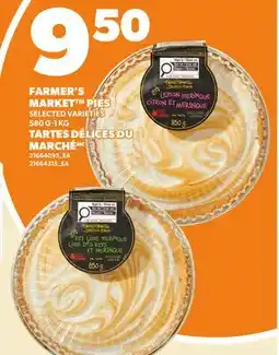 Independent City Market FARMER'S MARKET PIES, 580 G-1 KG offer