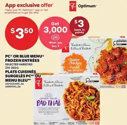 Independent City Market PC OR BLUE MENU FROZEN ENTRÉES offer