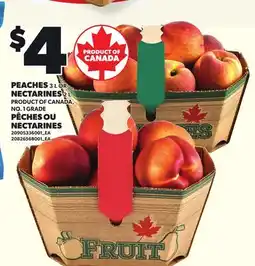 Independent City Market PEACHES PEACHES, 3 L OR OR NECTARINES NECTARINES, 2 L offer