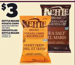 Independent City Market KETTLE BRAND POTATO CHIPS, 156/198 G offer