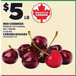 Independent City Market RED CHERRIES offer