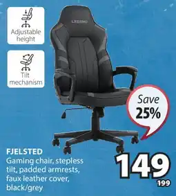 JYSK FJELSTED Gaming chair offer
