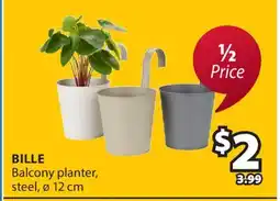 JYSK BILLE Balcony planter offer