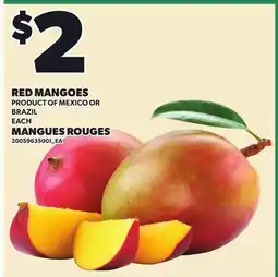 Independent City Market RED MANGOES offer
