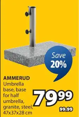 JYSK AMMERUD Umbrella base offer