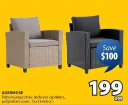 JYSK AGERMOSE Patio lounge chair offer