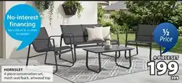 JYSK HORNSLET 4-piece conversation set offer