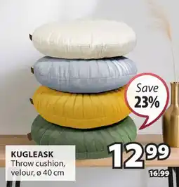 JYSK KUGLEASK Throw cushion offer