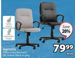 JYSK NIMTOFTE Office chair offer