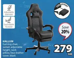 JYSK HALLUM Gaming chair offer