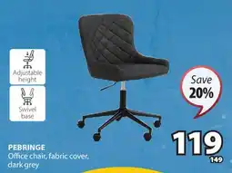 JYSK PEBRINGE Office chair offer