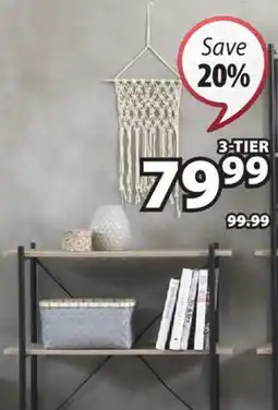 JYSK VANDBORG 3-TIER SHELF offer