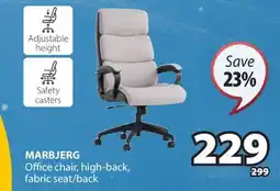 JYSK MARBJERG Office chair offer