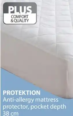 JYSK PROTEKTION Anti-allergy mattress protector offer