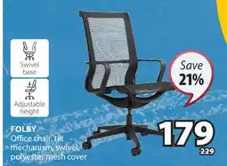 JYSK FOLBY Office chair offer