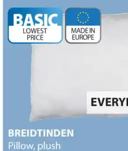 JYSK BREIDTINDEN Pillow, plush offer