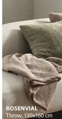 JYSK ROSENVIAL Throw offer