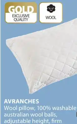JYSK AVRANCHES Wool pillow offer