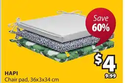 JYSK HAPI Chair pad offer