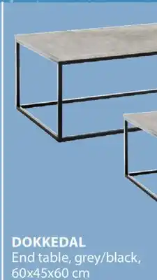 JYSK DOKKEDAL End table offer