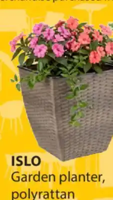 JYSK ISLO Garden planter, polyrattan offer