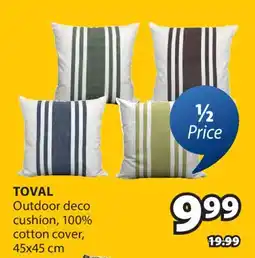 JYSK TOVAL Outdoor deco cushion offer