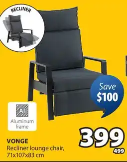 JYSK VONGE Recliner lounge chair offer