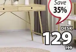 JYSK LINDVED Desk offer