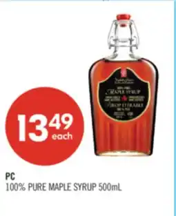 Shoppers Drug Mart PC 100% PURE MAPLE SYRUP offer