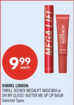 Shoppers Drug Mart RIMMEL LONDON offer