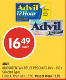 Shoppers Drug Mart ADVIL offer