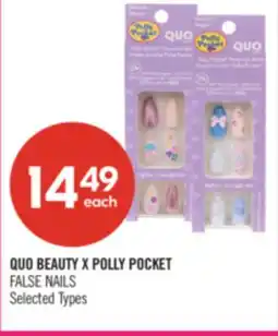 Shoppers Drug Mart QUO BEAUTY X POLLY POCKET FALSE NAILS offer