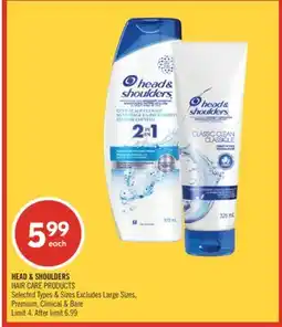 Shoppers Drug Mart HEAD & SHOULDERS HAIR CARE PRODUCTS offer