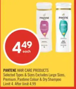 Shoppers Drug Mart PANTENE HAIR CARE PRODUCTS offer