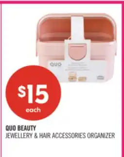 Shoppers Drug Mart QUO BEAUTY JEWELLERY & HAIR ACCESSORIES ORGANIZER offer