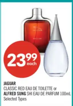 Shoppers Drug Mart JAGUAR CLASSIC RED EAU DE TOILETTE or ALFRED SUNG SHI EAU DE PARFUM offer