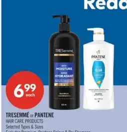 Shoppers Drug Mart TRESEMMÉ or PANTENE HAIR CARE PRODUCTS offer