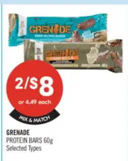 Shoppers Drug Mart GRENADE PROTEIN BARS offer