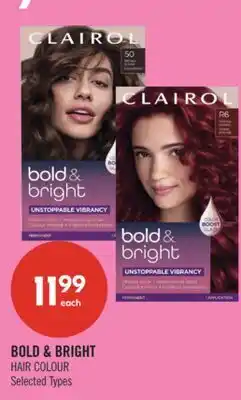 Shoppers Drug Mart BOLD & BRIGHT HAIR COLOR offer
