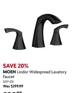 Home Hardware Lindor Widespread Lavatory Faucet offer