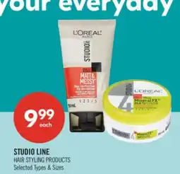 Shoppers Drug Mart STUDIO LINE HAIR STYLING PRODUCTS offer