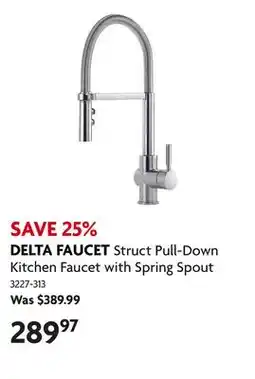 Home Hardware Struct Pull-Down Kitchen Faucet with Spring Spout offer